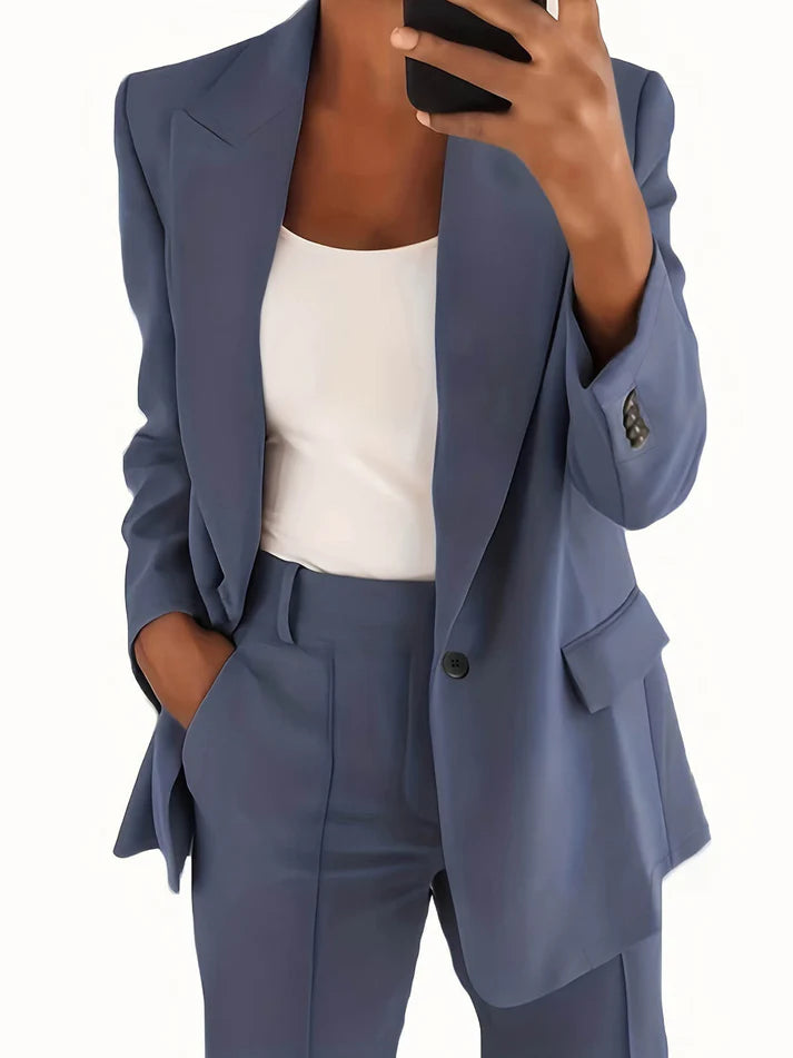 MARYLIN™ | 2 pc Elegant blazer suit for women